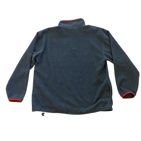 Men's Chase Authentics NASCAR Jeff Gordon #24 Gray 1/4 zip Fleece Sweater Size L - Picture 4 of 10